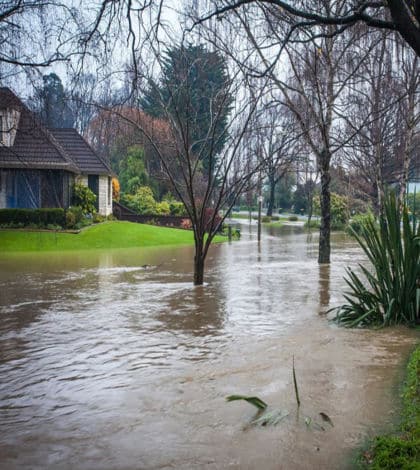Flooding hits parts of New Zealand - photo courtesy of Craig Forster who usually takes wedding photos at Lovelight.