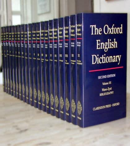 oxford english dictionary g docs