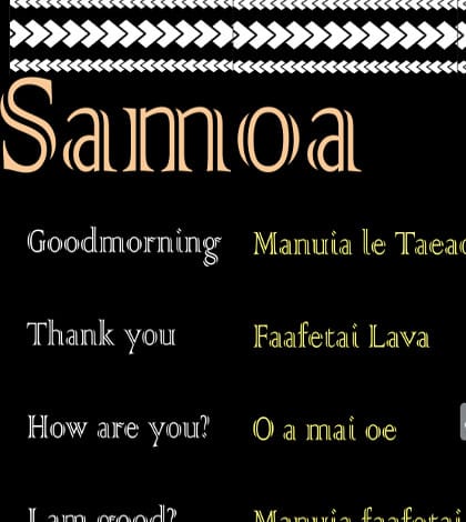 Samoan Language Week - Kiwi Kids News