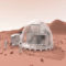 Mars crew return from mission
