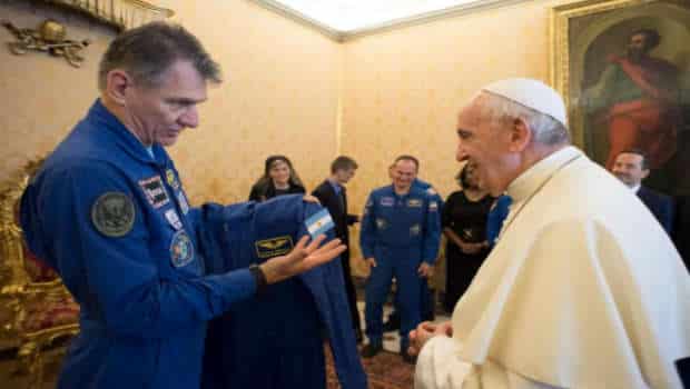 pope and space