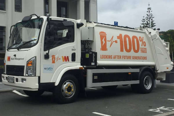 recycling truck