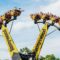 Theme park ride leaves people upside-down